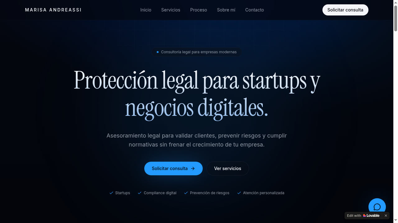 Marisa Andreassi Legal